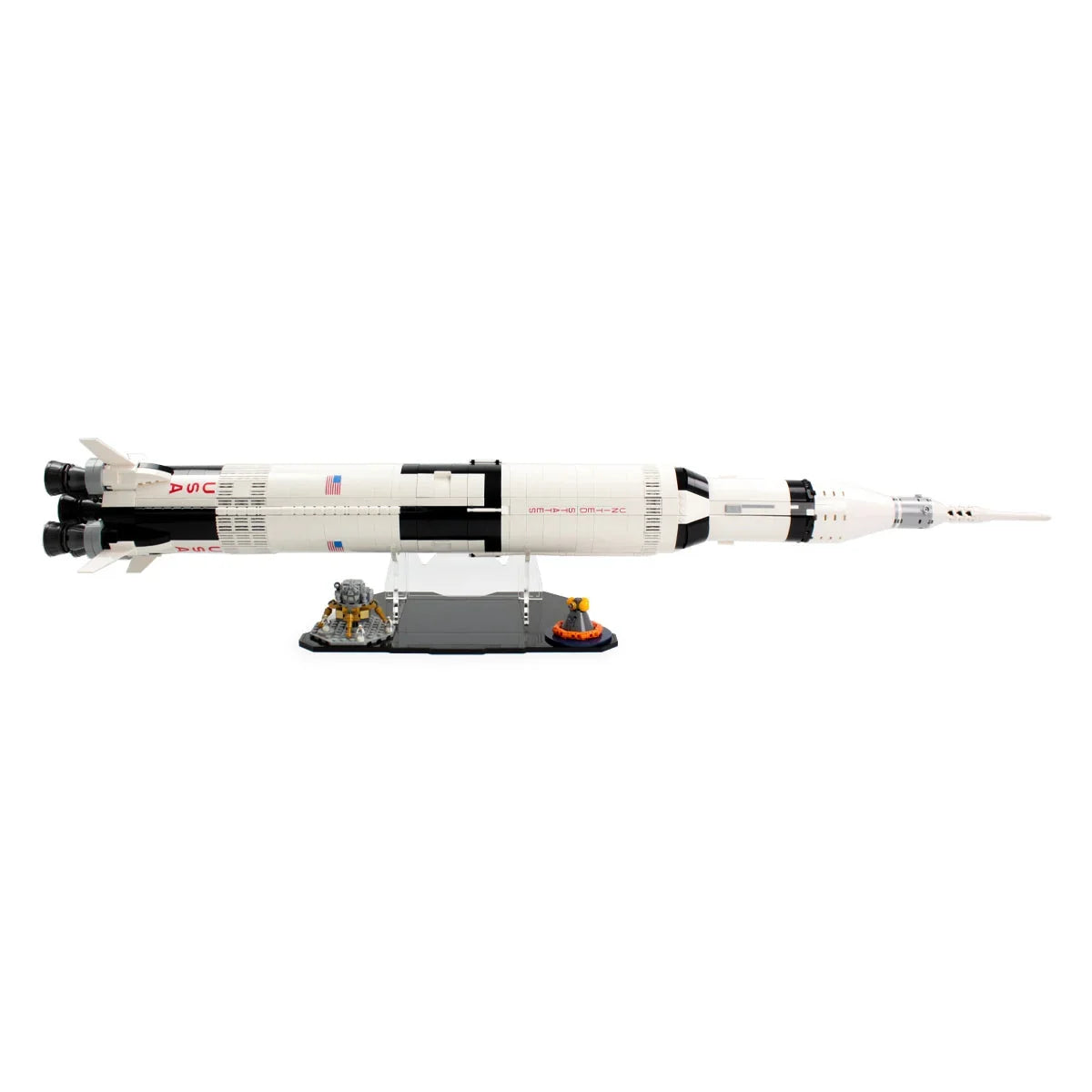 LEGO Saturn V Display Ideas: Tabletop or Wall for 21309 and 92176?