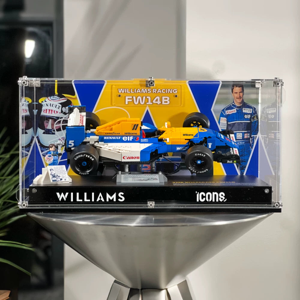 Wall Display Frame for LEGO® Williams Racing FW14B & Nigel Mansell (10353)