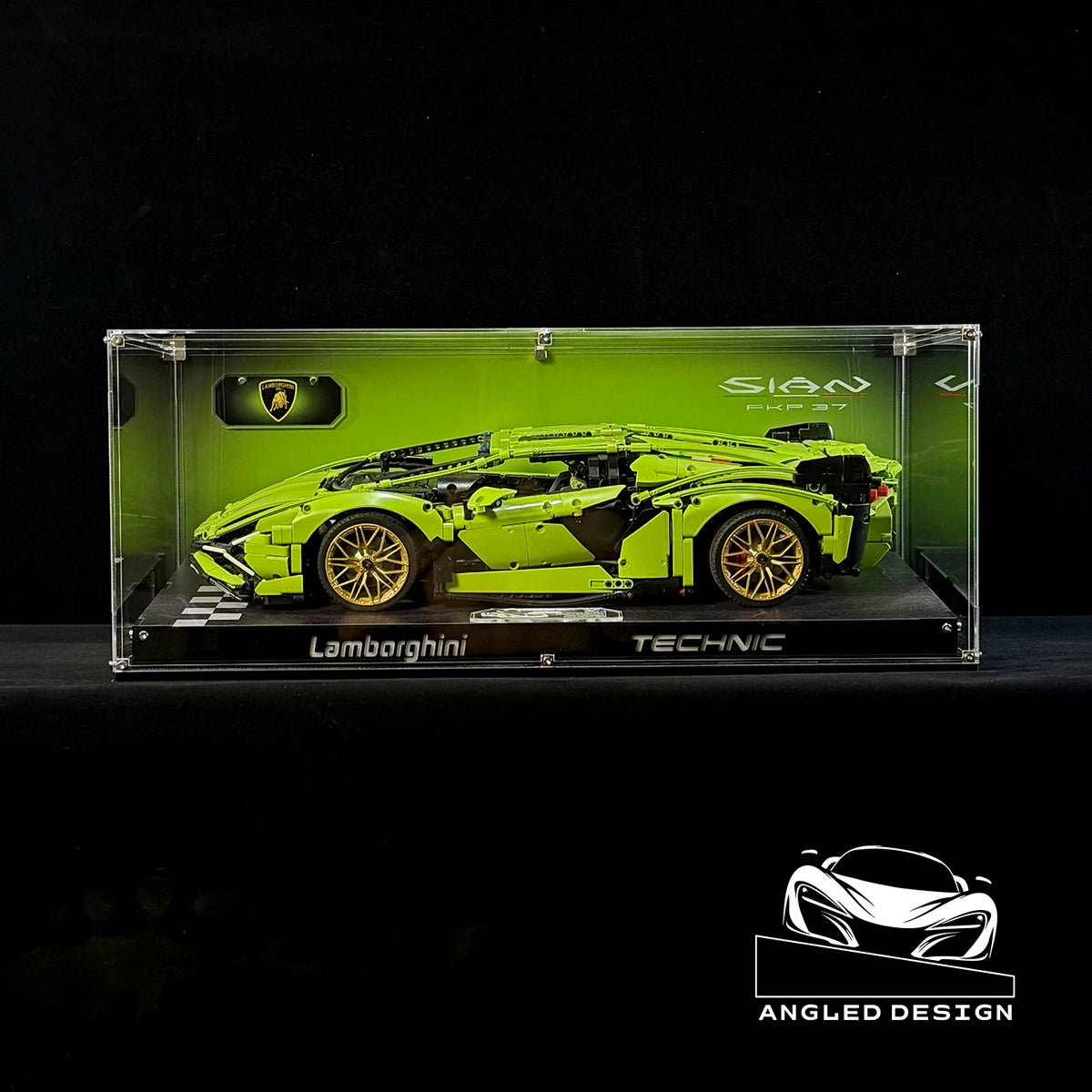 Acrylic Display Case for LEGO® Lamborghini Sián FKP 37 (42115)