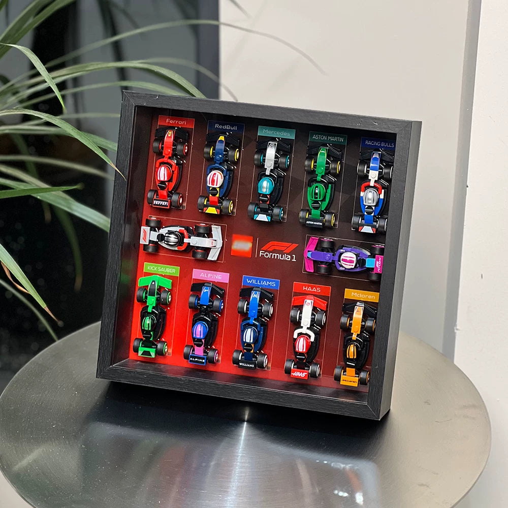 Wall Display Frame for LEGO® F1 Collectible Race Cars (71049)