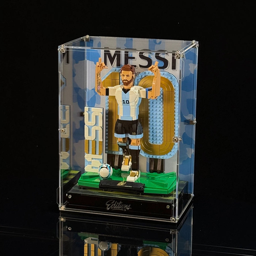 Acrylic Display Case for LEGO® Lionel Messi Soccer Legend (43015)