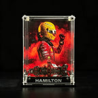 Acrylic Display Case for LEGO® Scuderia Ferrari Lewis Hamilton Helmet (43022)