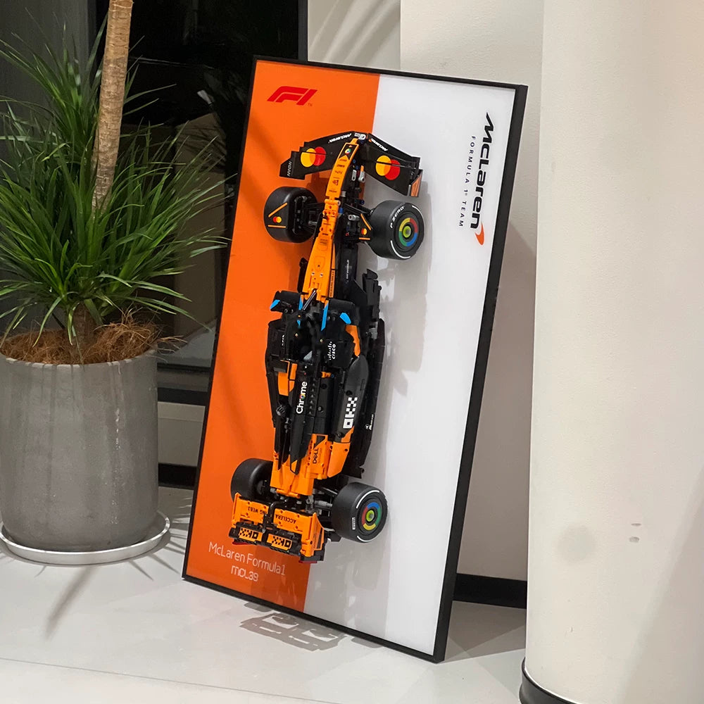 Wall Display Frame for LEGO® McLaren MCL39 F1 Car (42228)