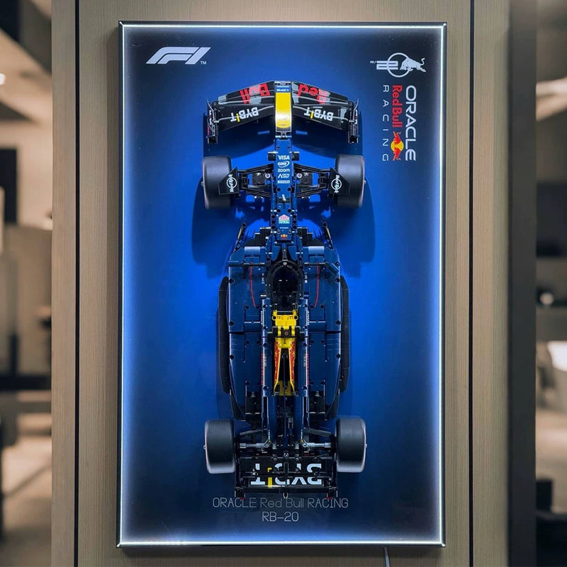 Wall Display Frame for LEGO® Oracle Red Bull Racing RB20 F1 Car (42206)
