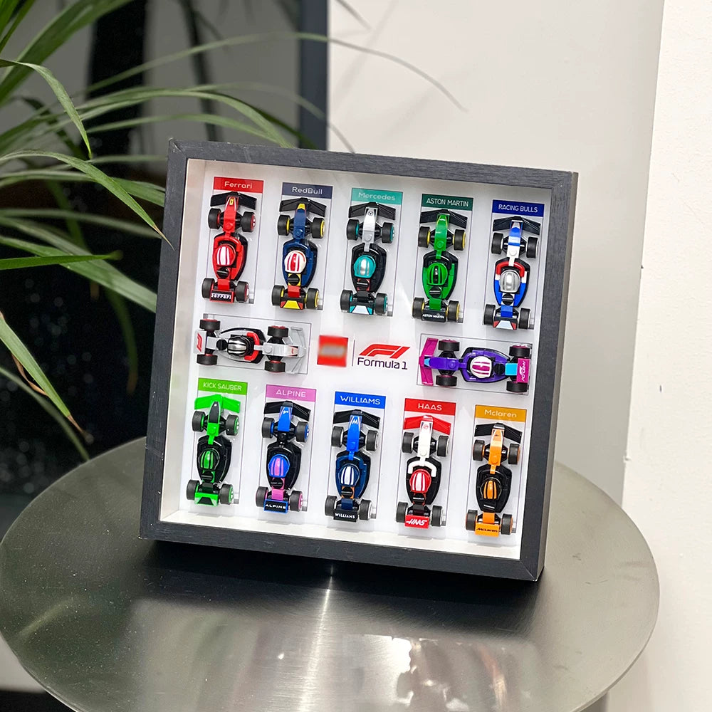 Wall Display Frame for LEGO® F1 Collectible Race Cars (71049)