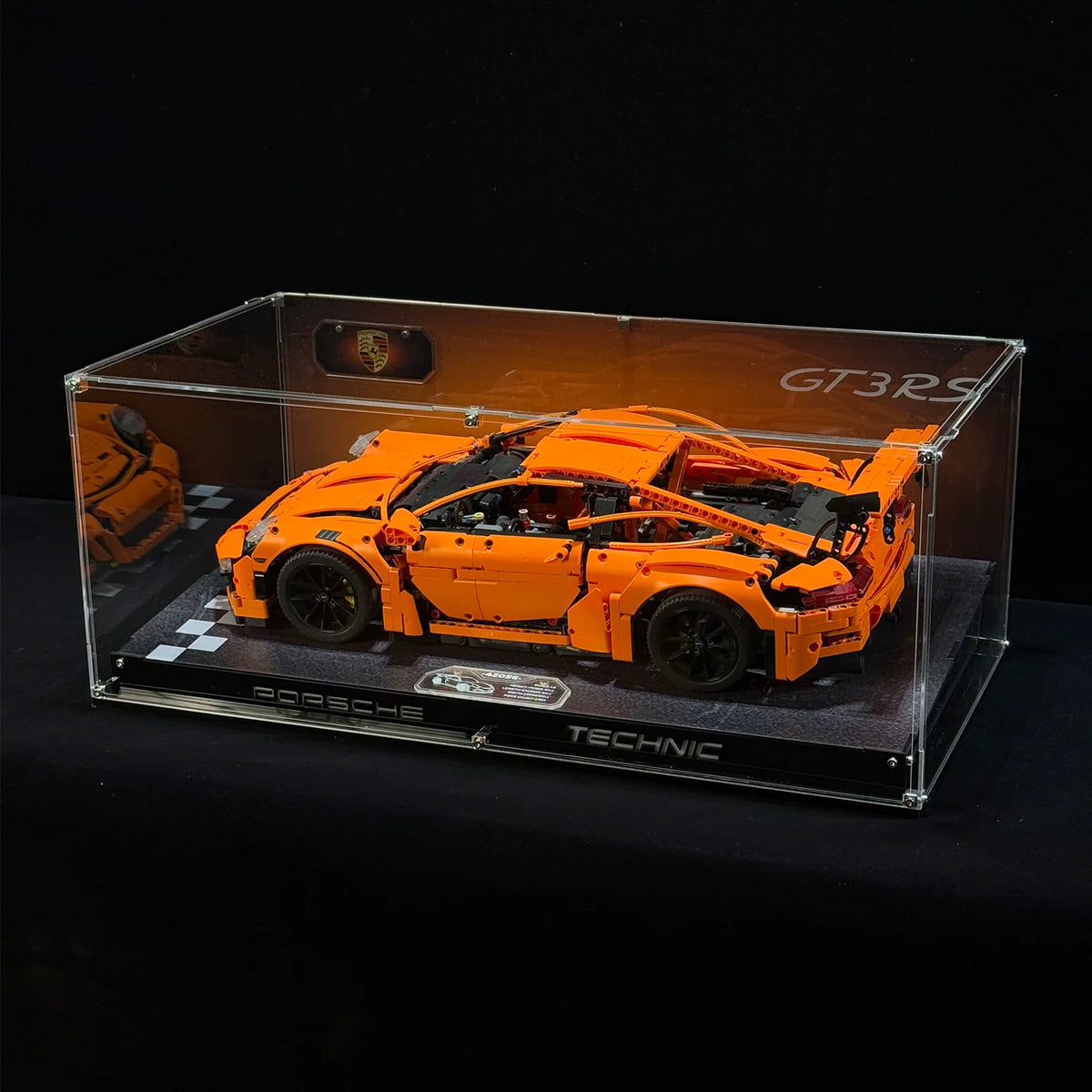 Acrylic Display Case for LEGO® Porsche 911 GT3 RS (42056)