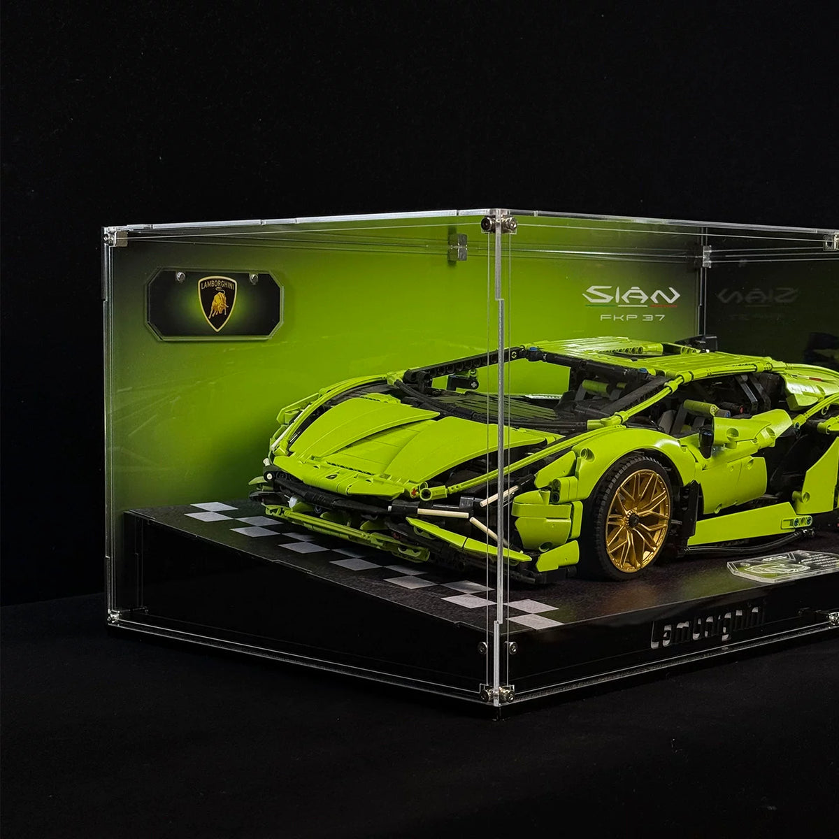 Acrylic Display Case for LEGO® Lamborghini Sián FKP 37 (42115)
