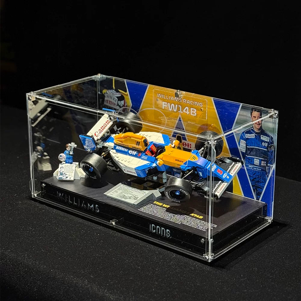 Wall Display Frame for LEGO® Williams Racing FW14B & Nigel Mansell (10353)