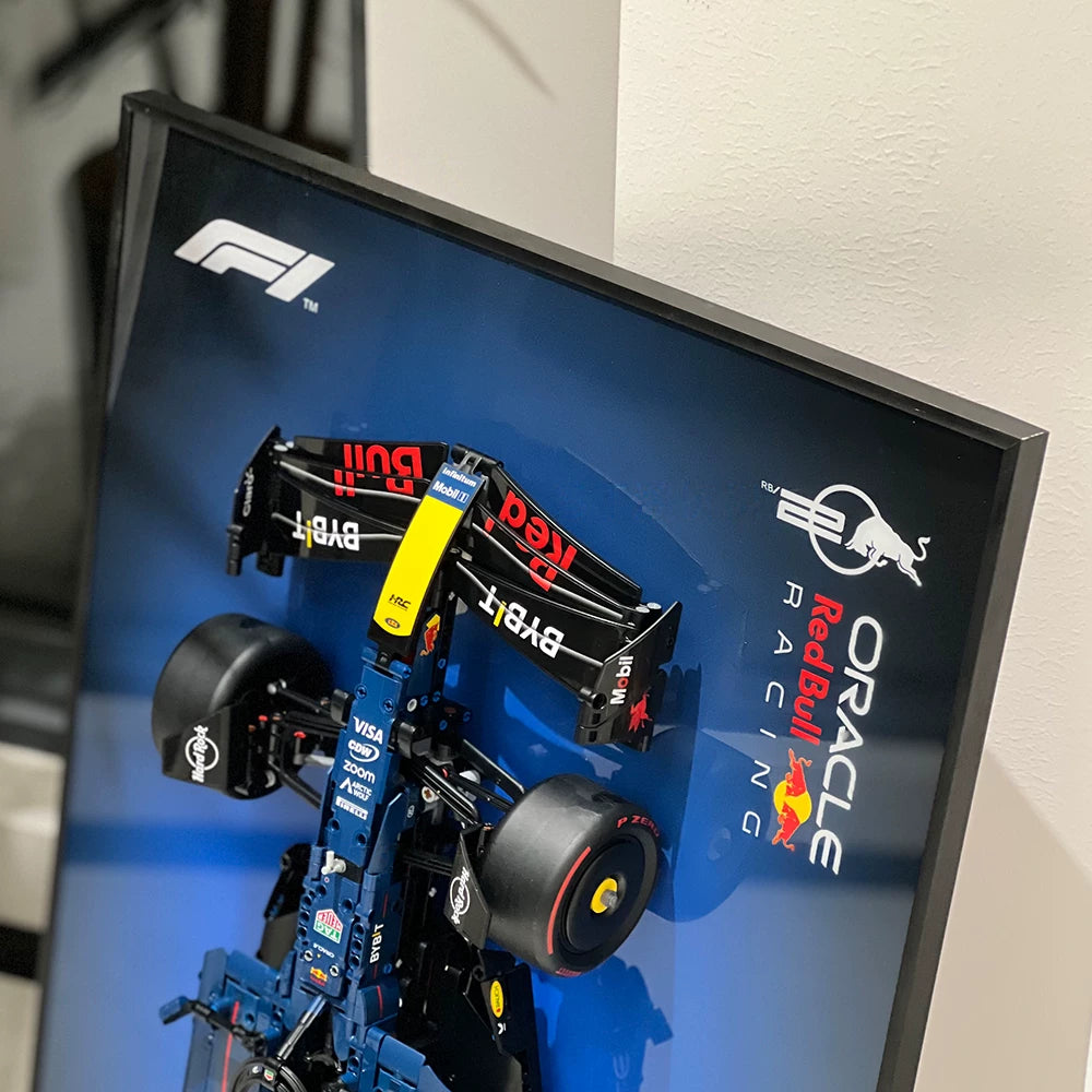 Wall Display Frame for LEGO® Oracle Red Bull Racing RB20 F1 Car (42206)