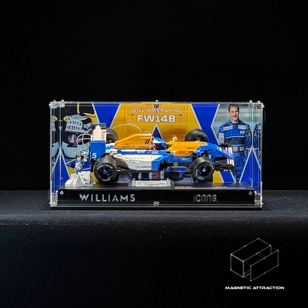Wall Display Frame for LEGO® Williams Racing FW14B & Nigel Mansell (10353)
