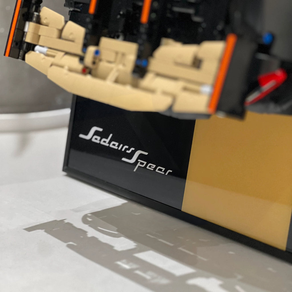 Wall Display Case for LEGO® Koenigsegg Sadair's Spear (42232)-05