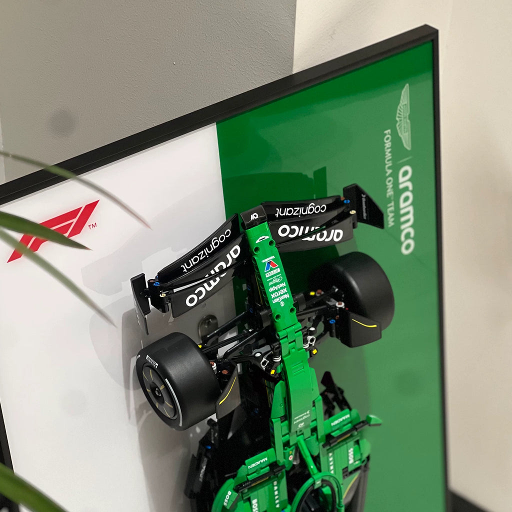 Wall Display Frame for LEGO® Technic F1 Car 42240