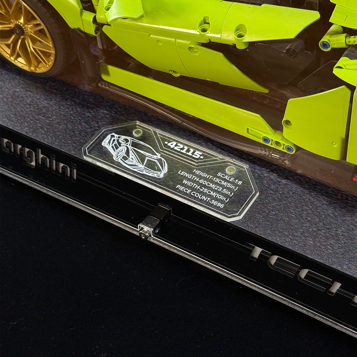 Acrylic Display Case for LEGO® Lamborghini Sián FKP 37 (42115)