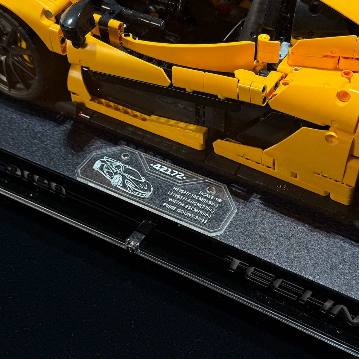 Acrylic Display Case for LEGO® McLaren P1 (42172)