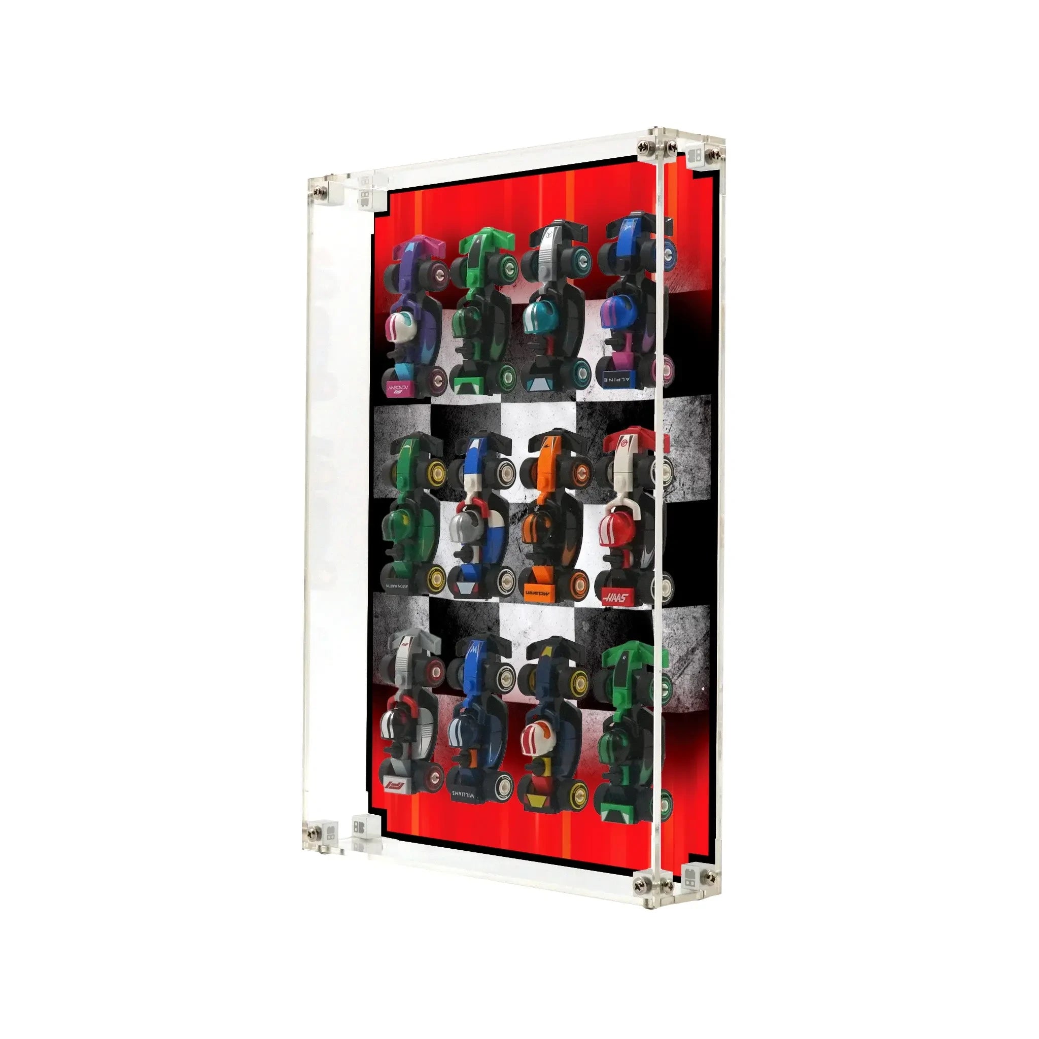 Wall Display Frame for LEGO® F1 Collectible Race Cars (71049)