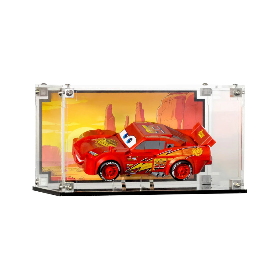 Acrylic Display Case for LEGO® Lightning McQueen (77255)