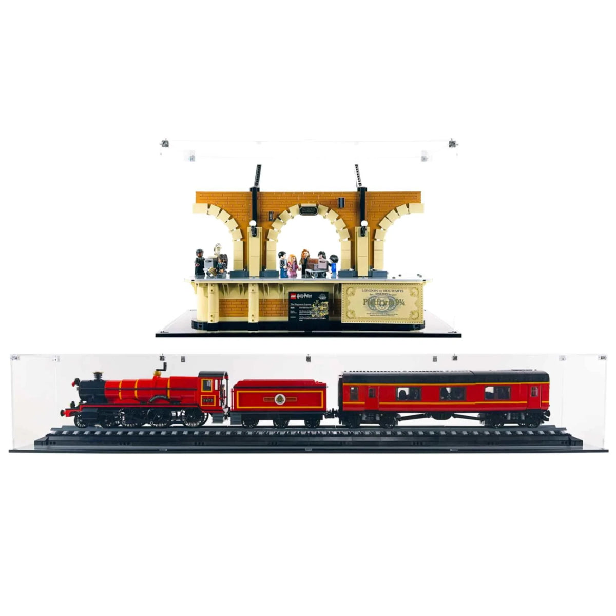 Acrylic Display Case for LEGO® Hogwarts Express – Collectors' Edition (76405)