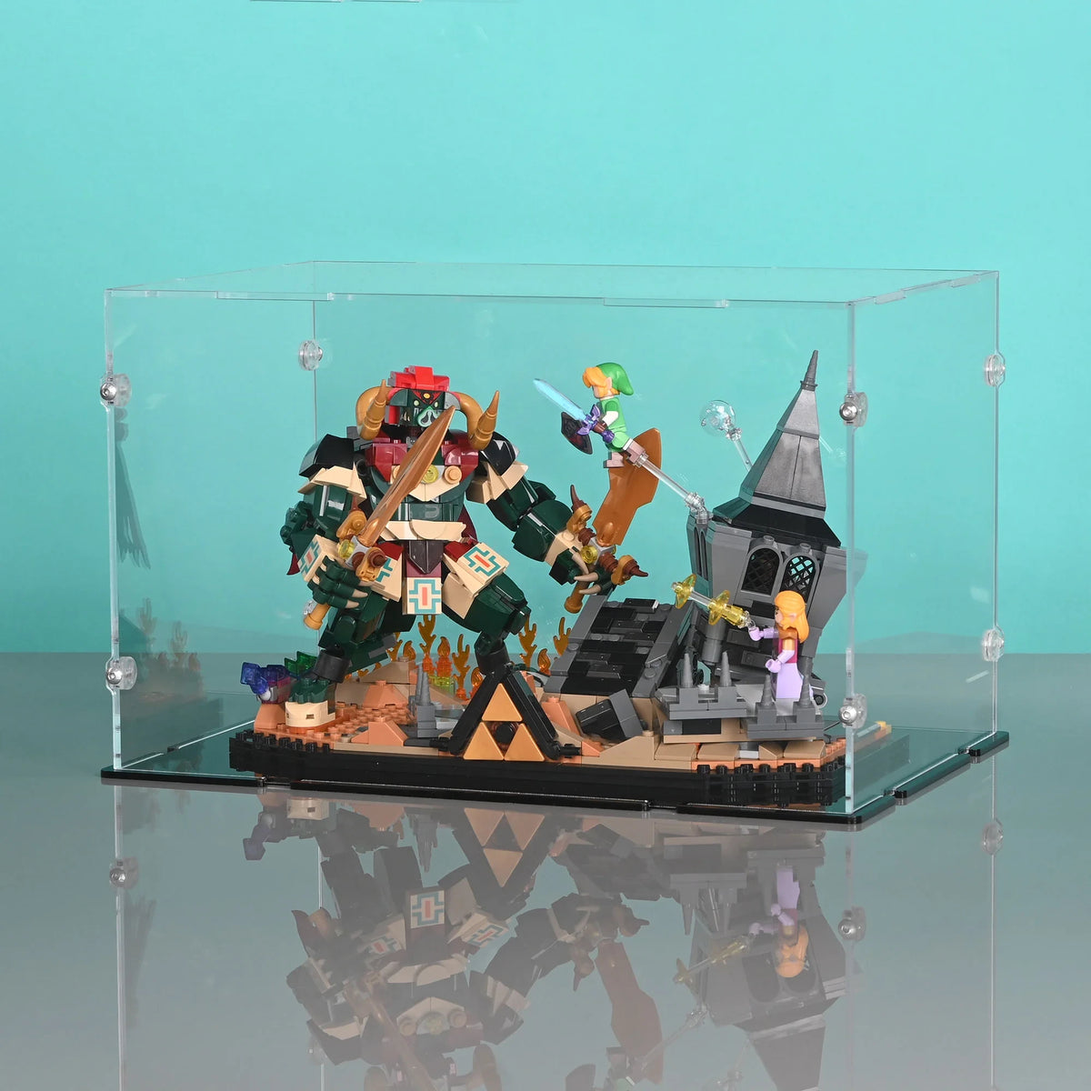 Acrylic Display Case for LEGO® The Legend of Zelda Final Battle (77093)
