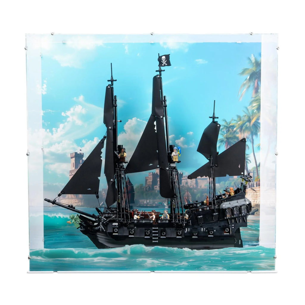 Acrylic Display Case for LEGO® Captain Jack Sparrow's Pirate Ship (10365)