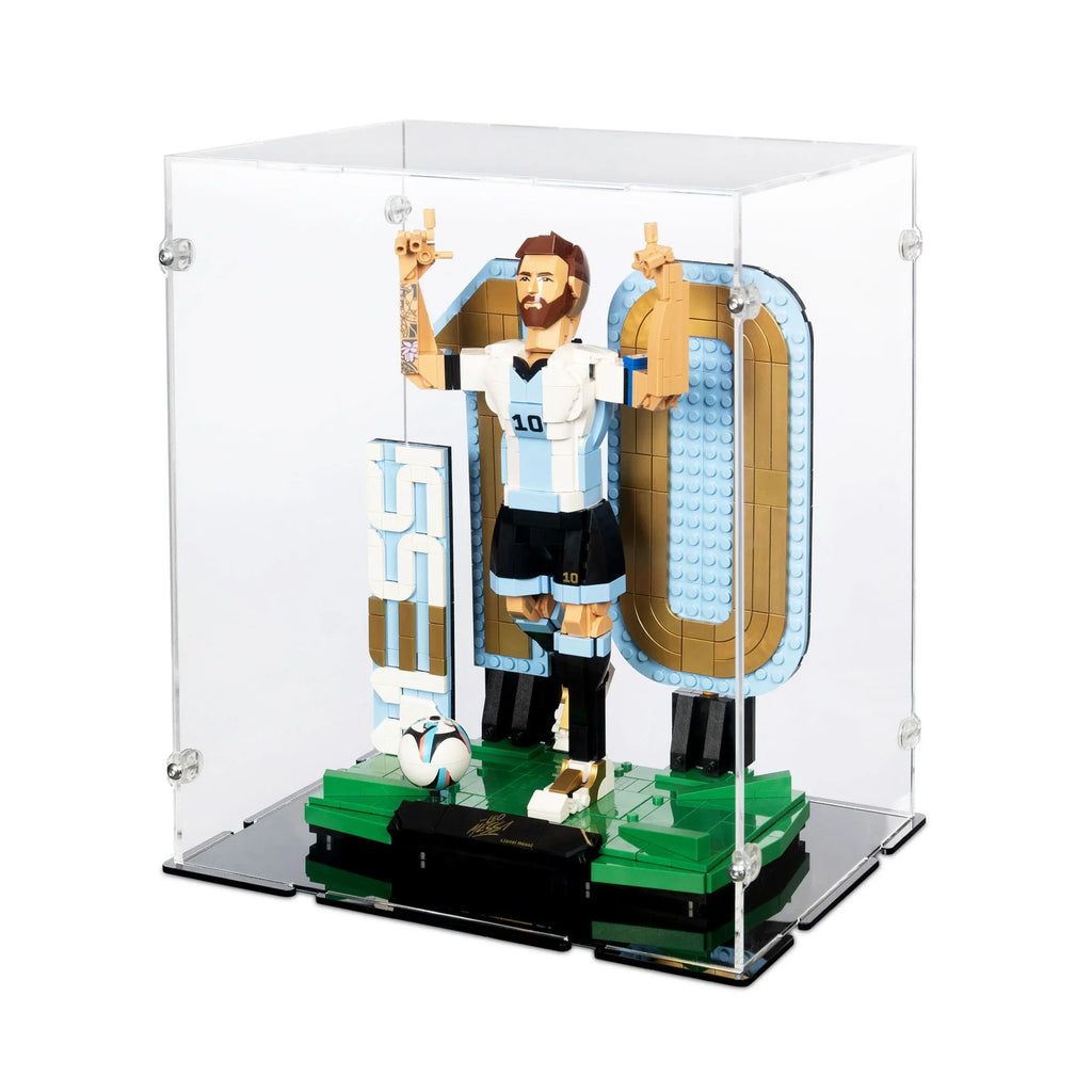 Acrylic Display Case for LEGO® Lionel Messi Soccer Legend (43015)