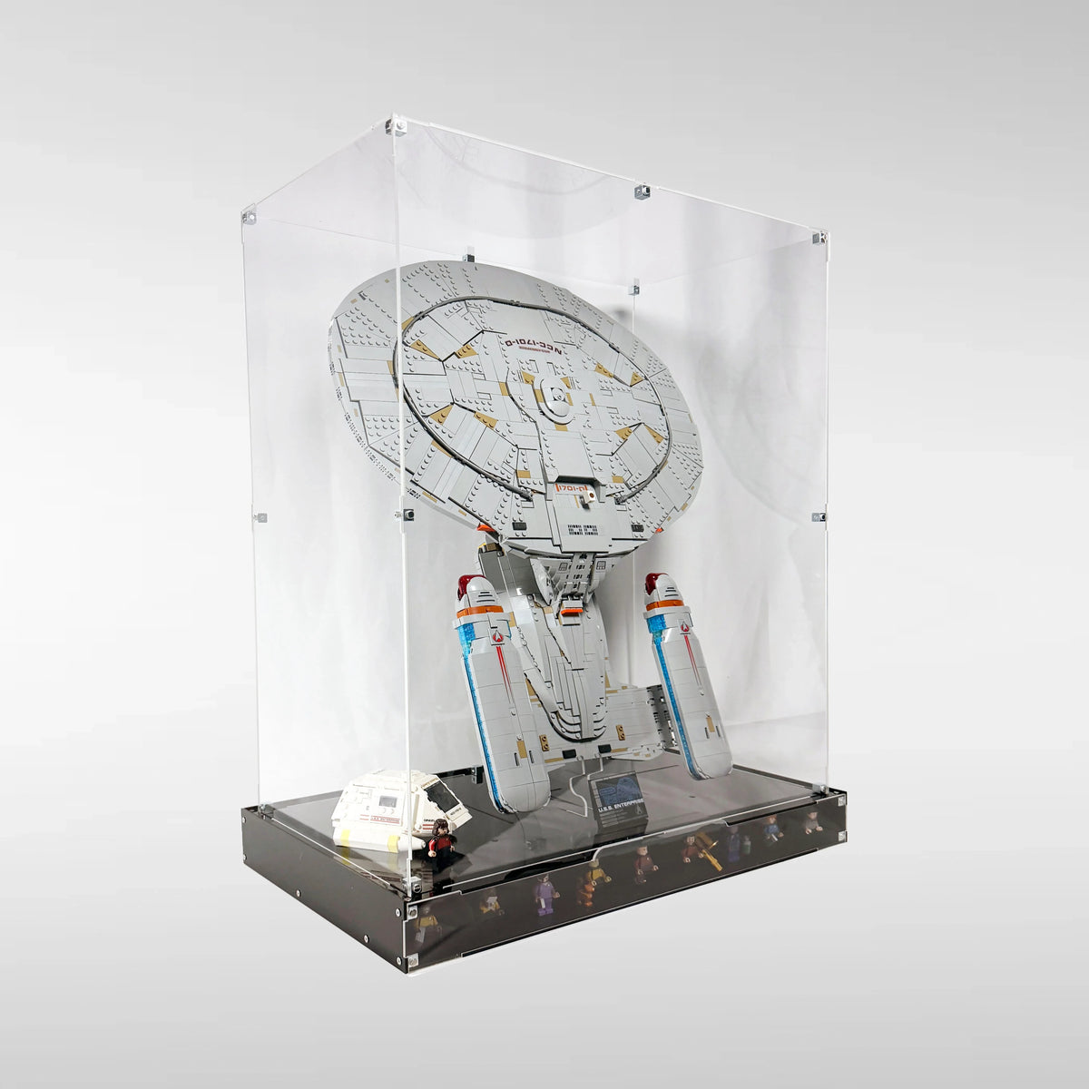 Acrylic Display Case for LEGO® Star Trek: U.S.S. Enterprise NCC-1701-D (10356)