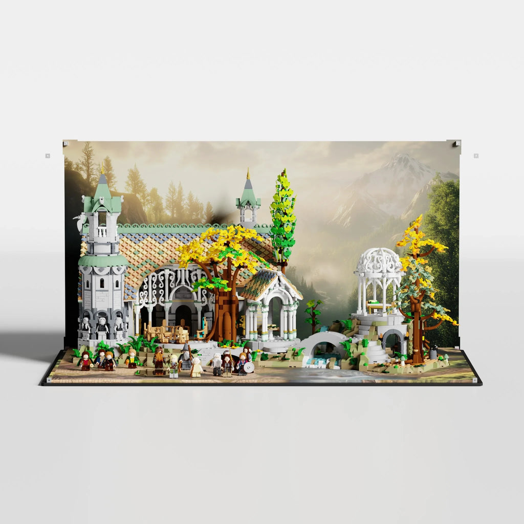 Acrylic Display Case for LEGO® The Lord of the Rings: Rivendell (10316)