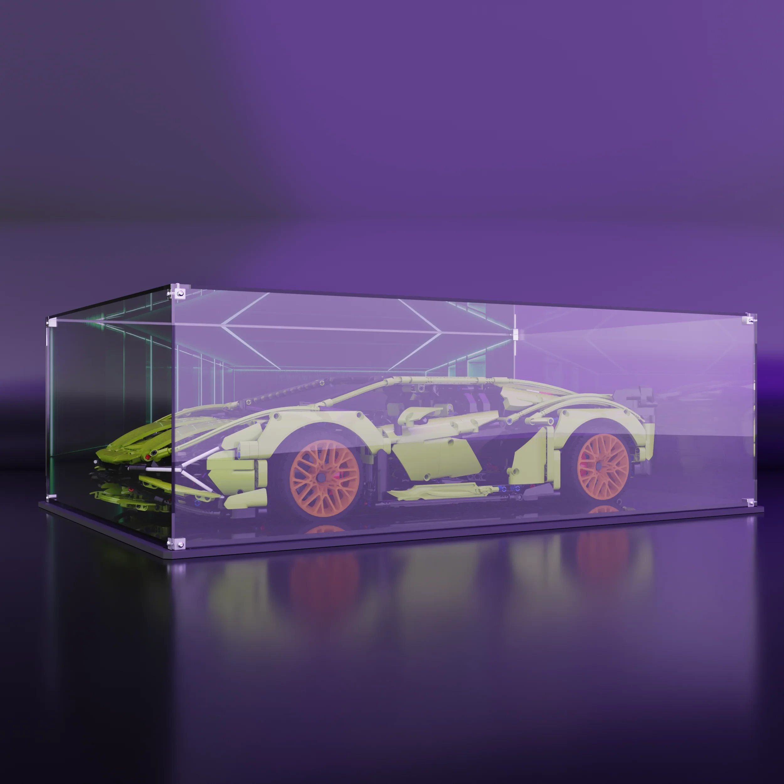 Acrylic Display Case for LEGO® Lamborghini Sián FKP 37 (42115)