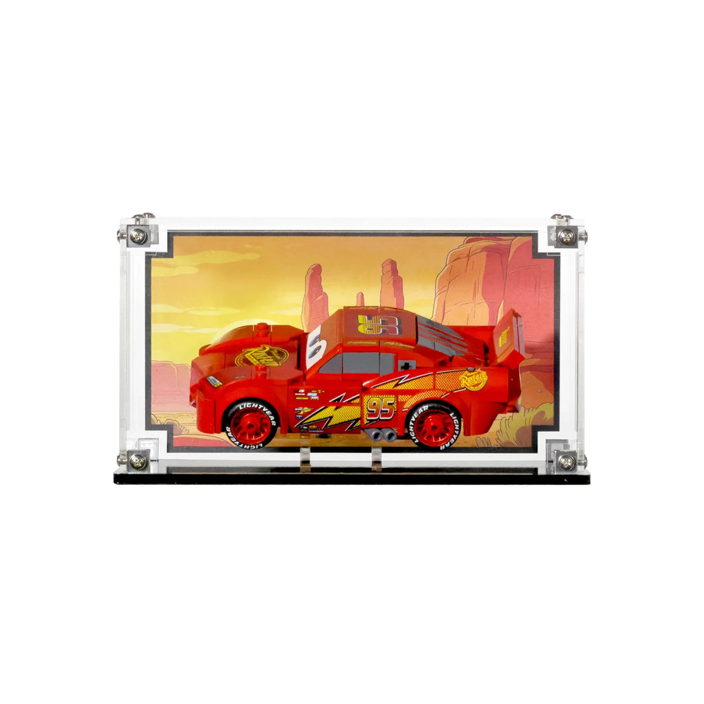 Acrylic Display Case for LEGO® Lightning McQueen (77255)