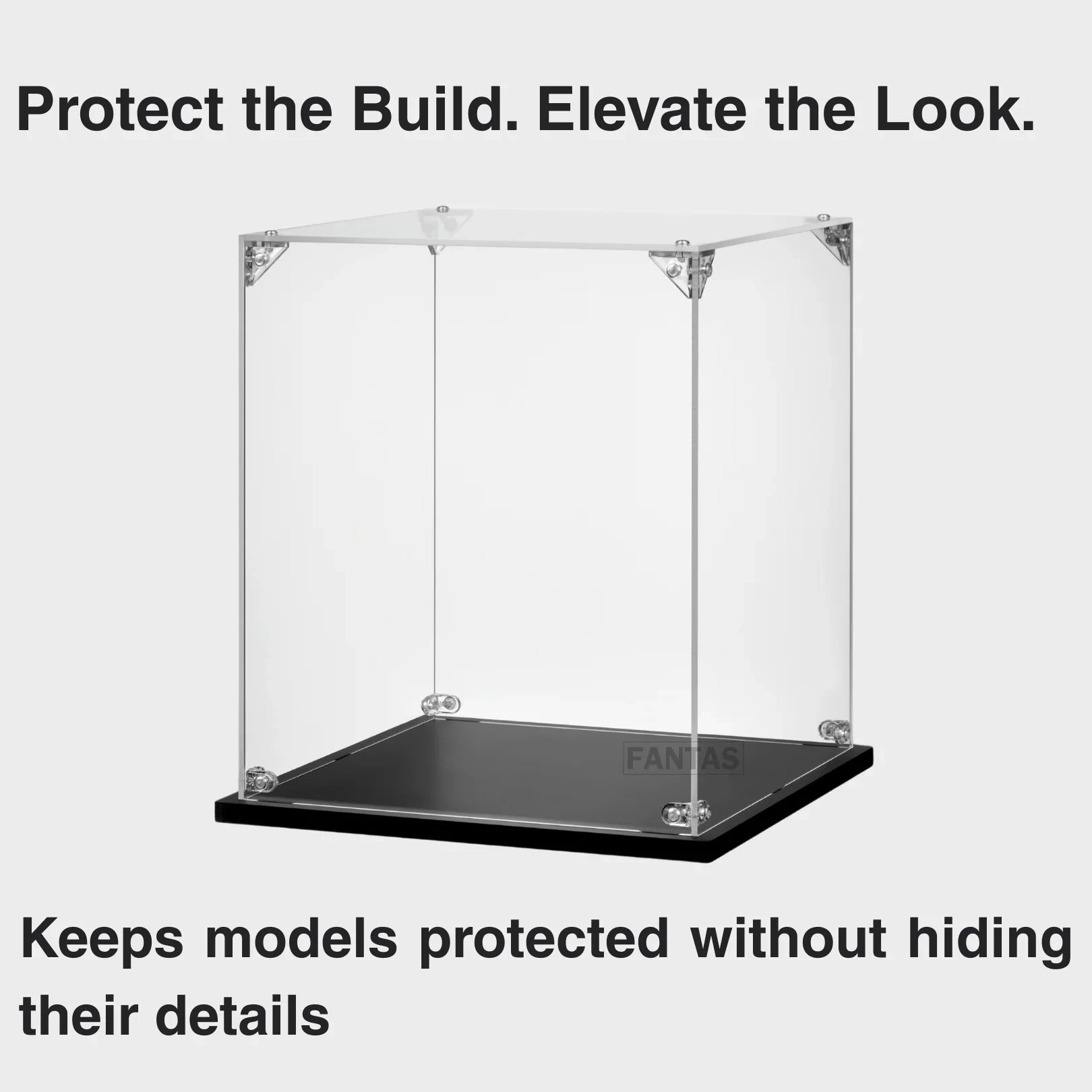 Acrylic Display Case for LEGO® The Mandalorian N-1 Starfighter (75442)
