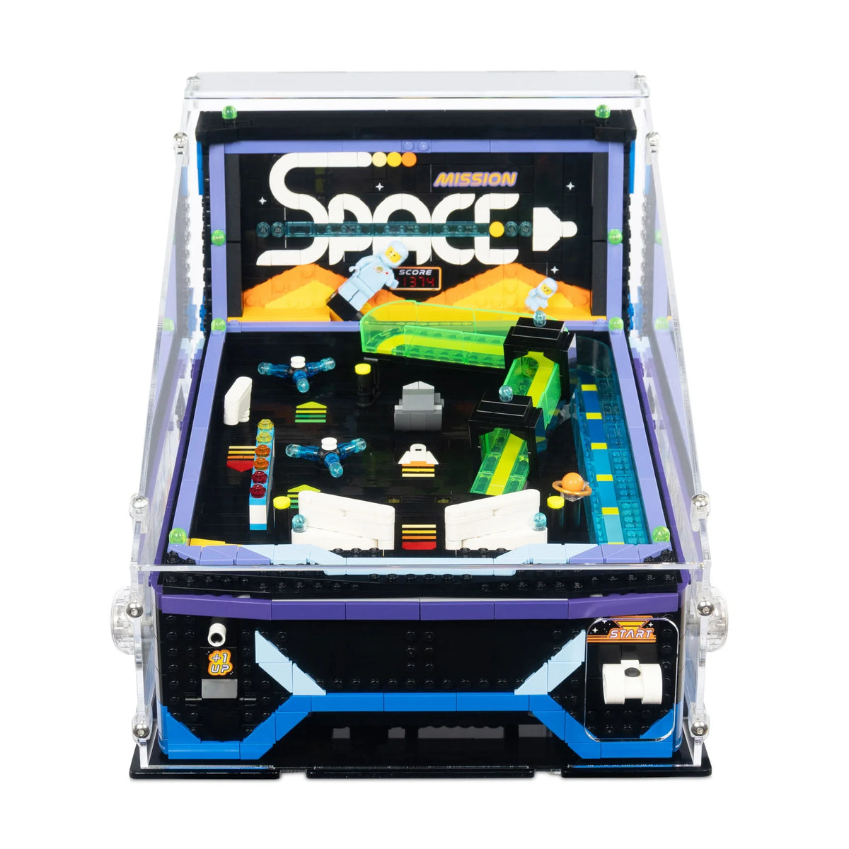 Acrylic Display Case for LEGO® Arcade Pinball Machine (11374)