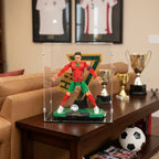 Acrylic Display Case for LEGO® Cristiano Ronaldo Soccer Legend (43016)