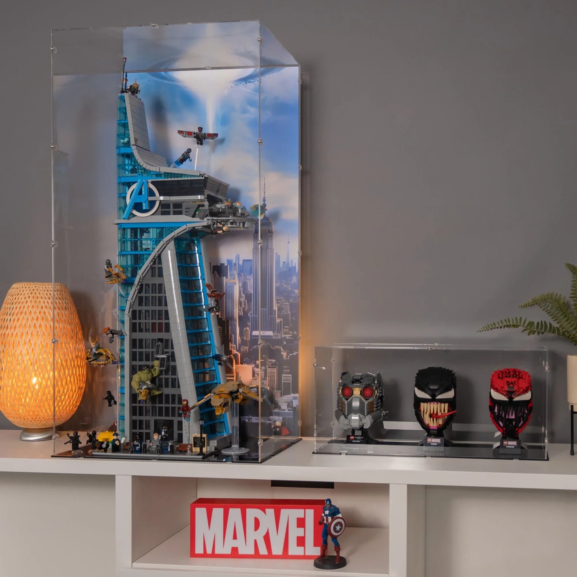 Acrylic Display Case for LEGO® Avengers Tower (76269)