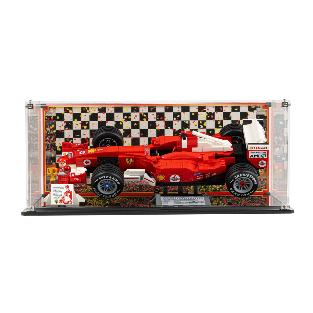 Wall Display Frame for LEGO® Ferrari F2004 & Michael Schumacher (11375)