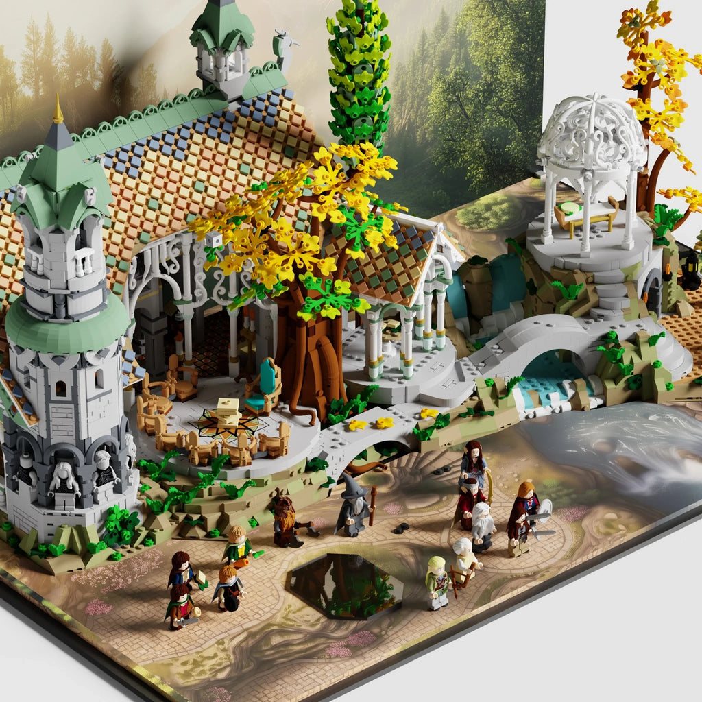 Acrylic Display Case for LEGO® The Lord of the Rings: Rivendell (10316)