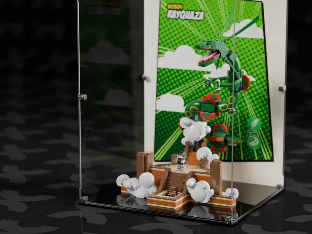 Acrylic Display Case for LEGO® Rayquaza (72168)