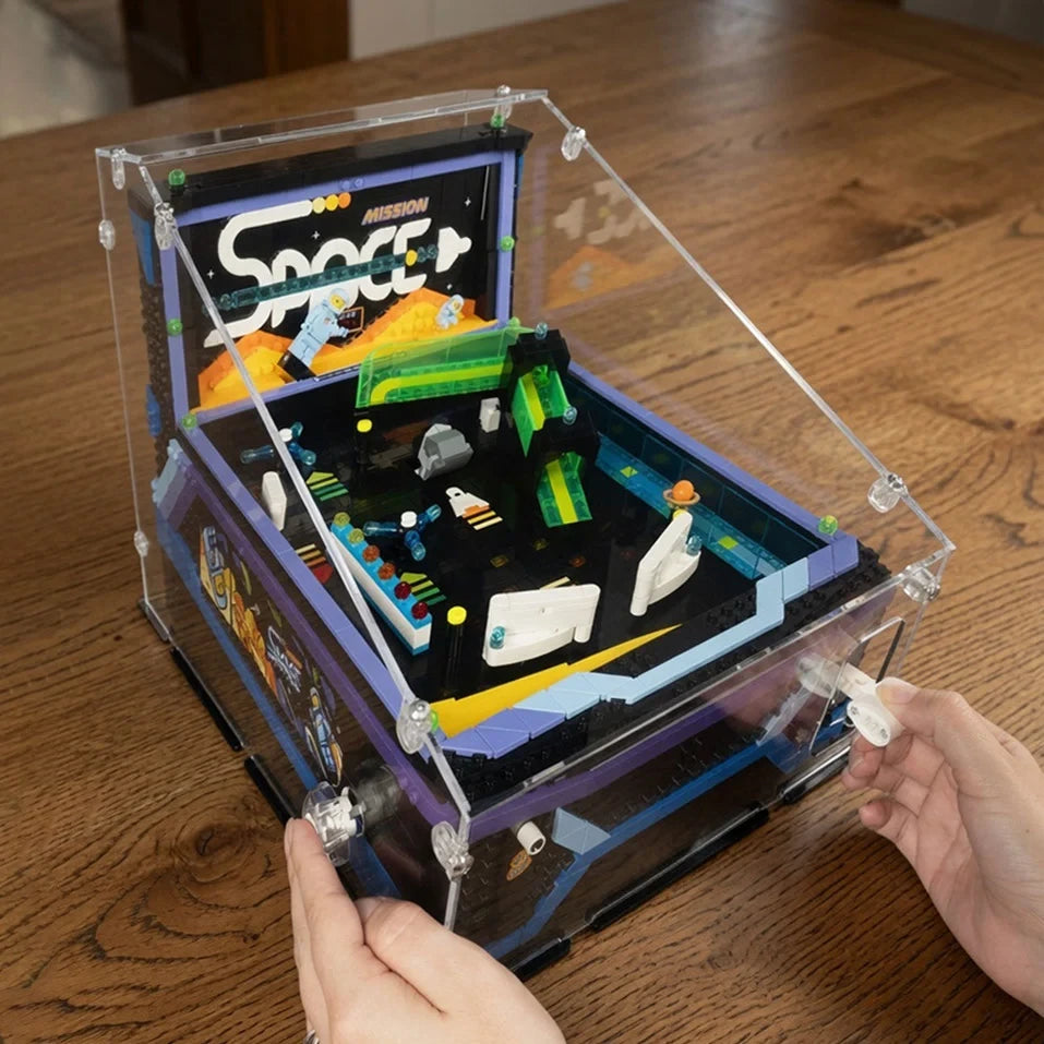 Acrylic Display Case for LEGO® Arcade Pinball Machine (11374)
