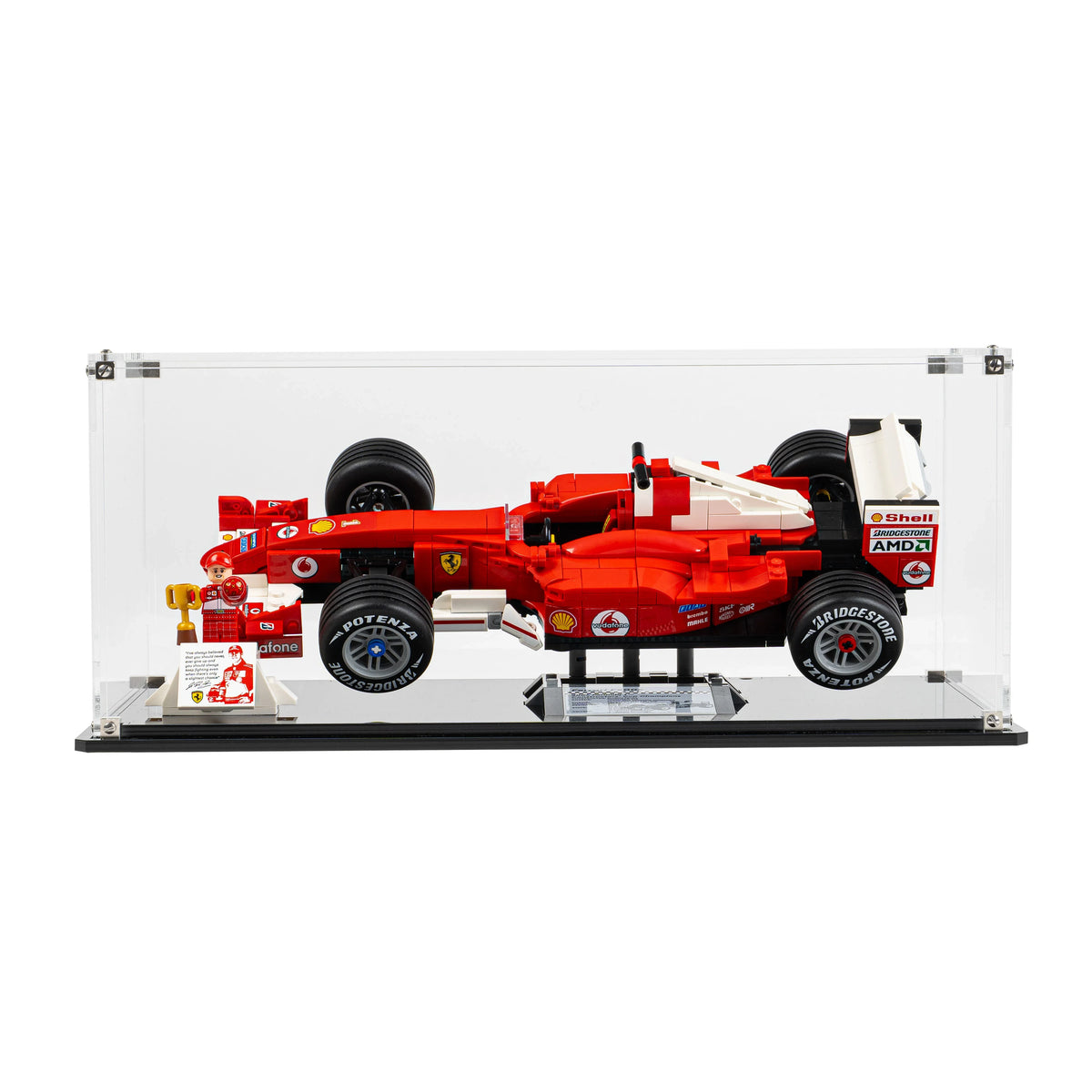 Wall Display Frame for LEGO® Ferrari F2004 & Michael Schumacher (11375)