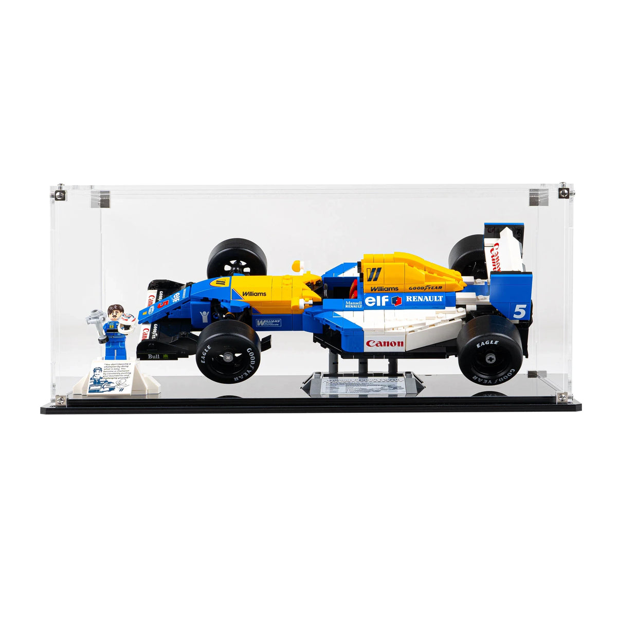 Wall Display Frame for LEGO® Williams Racing FW14B & Nigel Mansell (10353)