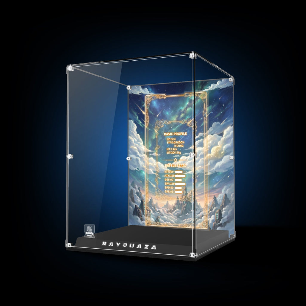 Acrylic Display Case for LEGO® Rayquaza (72168)