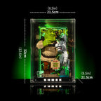 Acrylic Display Case for LEGO® Shrek Donkey Puss in Boots (72423)