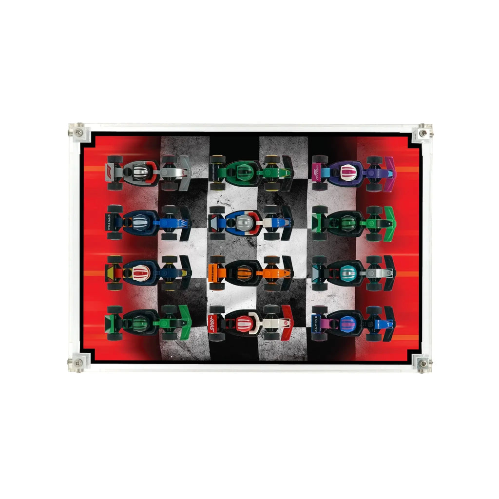 Wall Display Frame for LEGO® F1 Collectible Race Cars (71049)