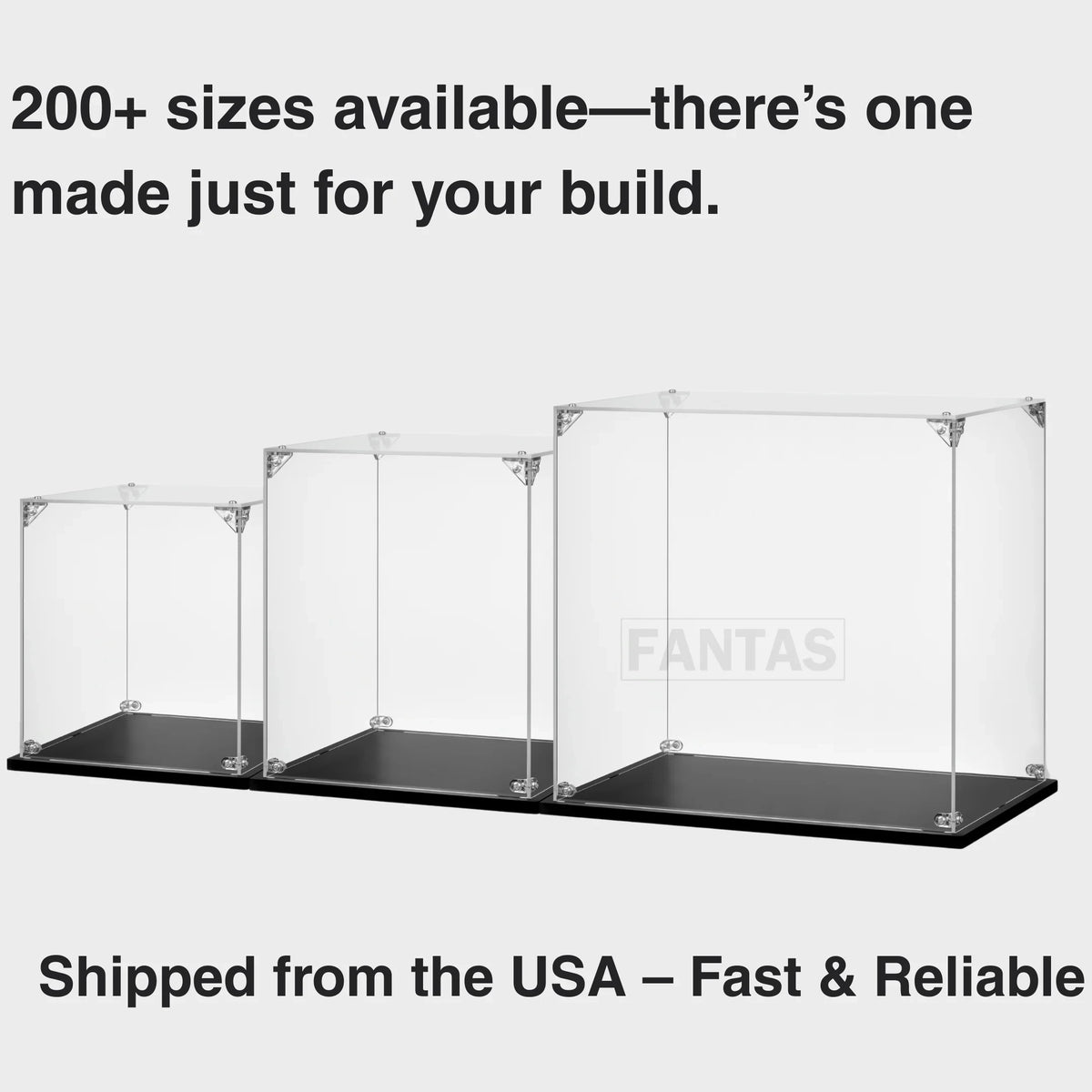 Acrylic Display Case for LEGO® Eiffel Tower (10307)