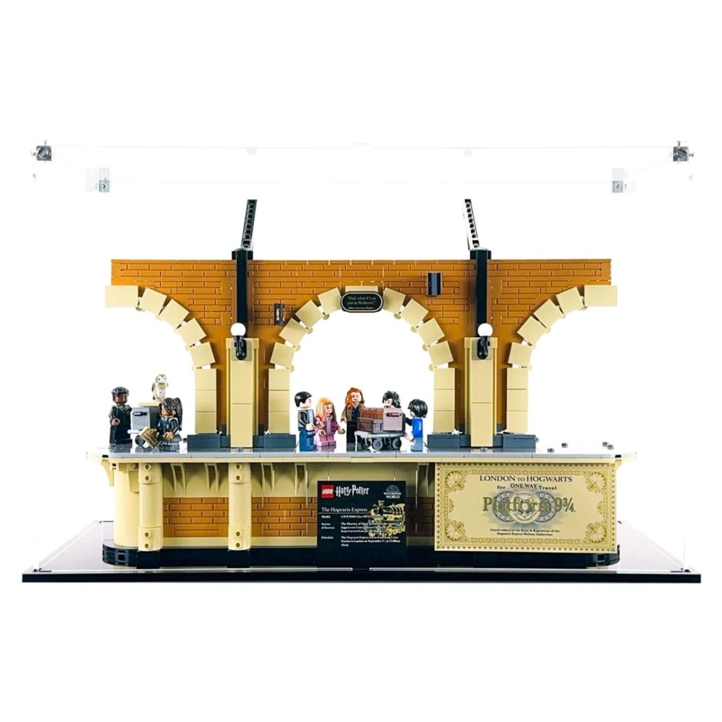 Acrylic Display Case for LEGO® Hogwarts Express – Collectors' Edition (76405)
