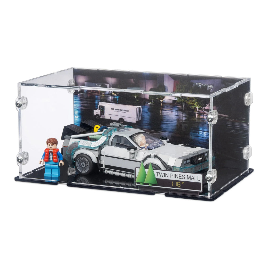 Acrylic Display Case for LEGO® Time Machine Back to the Future (77256)