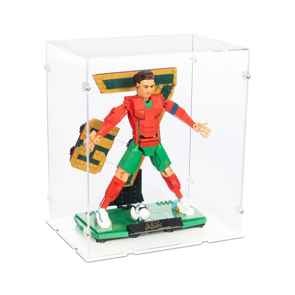 Acrylic Display Case for LEGO® Cristiano Ronaldo Soccer Legend (43016)