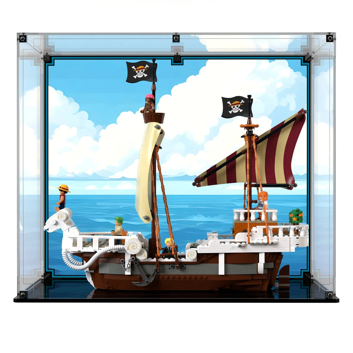 Acrylic Display Case for LEGO® The Going Merry Pirate Ship (75639)