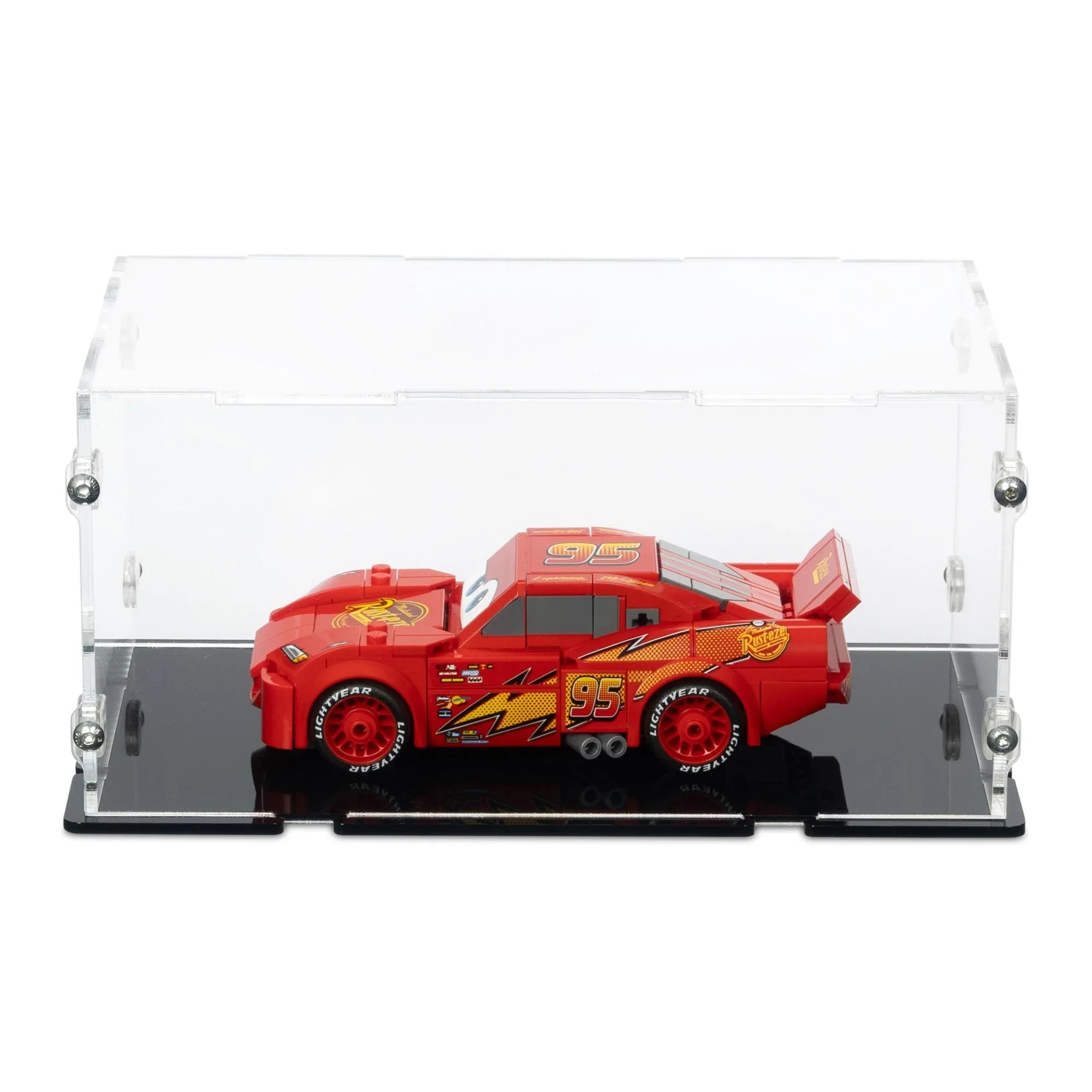 Acrylic Display Case for LEGO® Lightning McQueen (77255)