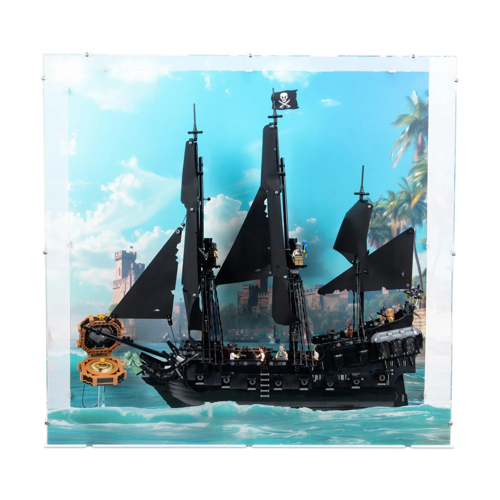 Acrylic Display Case for LEGO® Captain Jack Sparrow's Pirate Ship (10365)