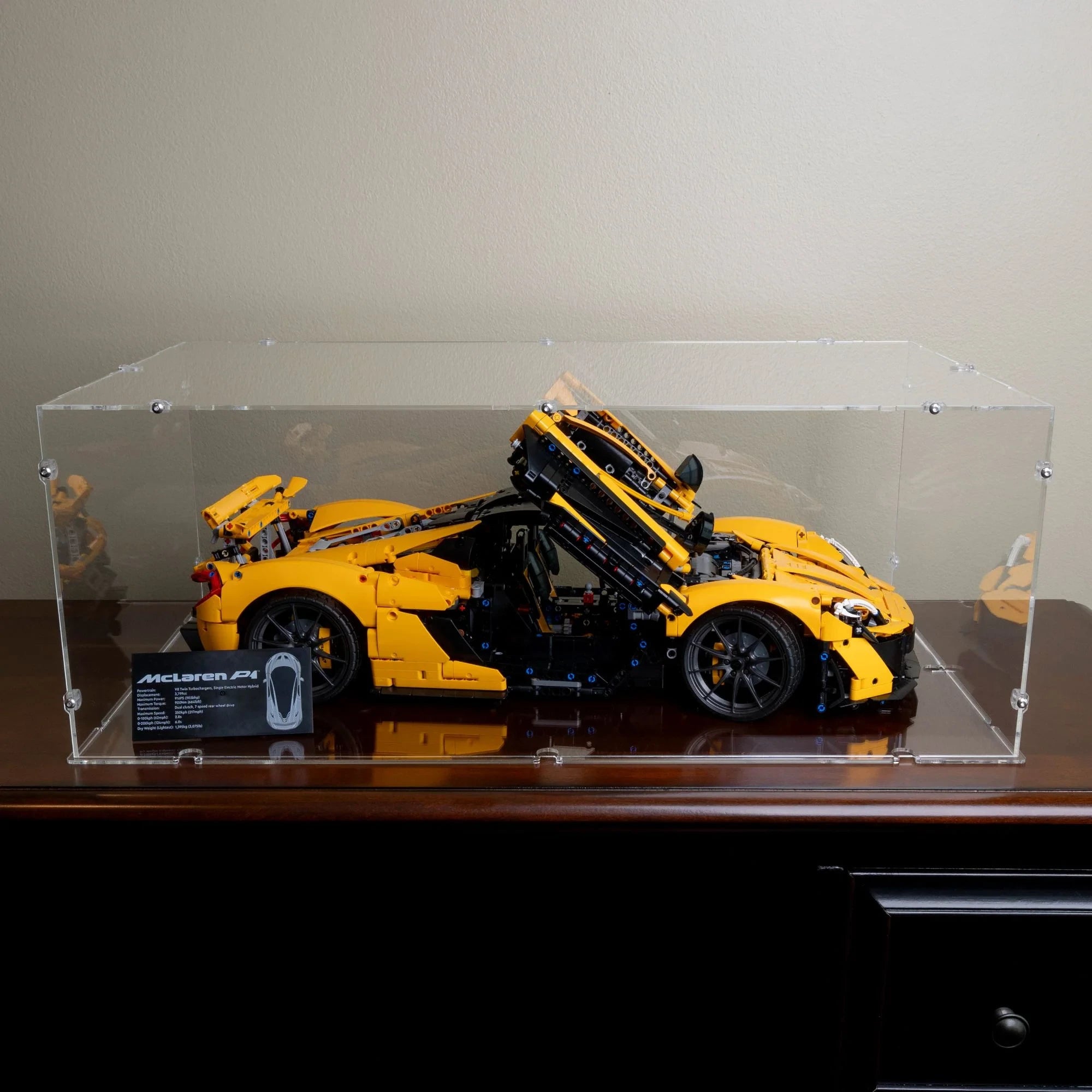 Acrylic Display Case for LEGO® McLaren P1 (42172)