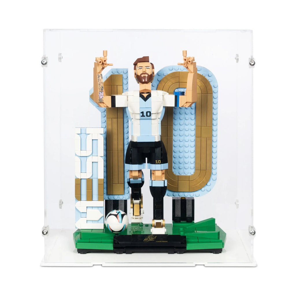 Acrylic Display Case for LEGO® Lionel Messi Soccer Legend (43015)